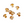 Load image into Gallery viewer, Glass Bead Mushroom Transparent Brown