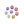 Load image into Gallery viewer, Polymer Beads Colorful Smiley Mix 5 pieces