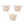 Load image into Gallery viewer, Charm Butterfly White Glitter Gold