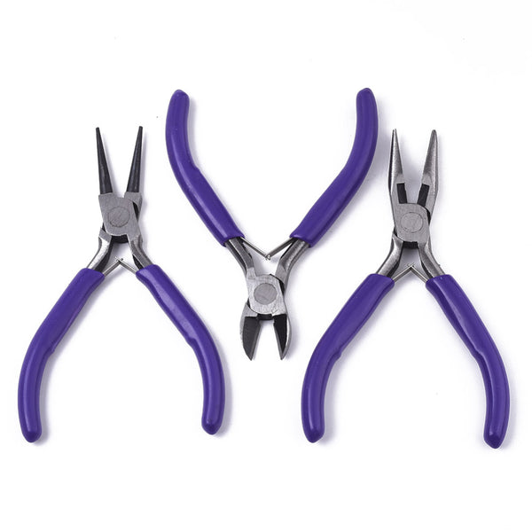 Pliers Discount Set Purple 3 Pieces