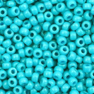 Miyuki Rocailles 8/0 Duracoat opaque underwater blue