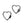 Load image into Gallery viewer, DQ Lock Heart Silver