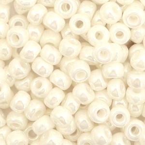 Miyuki Rocailles 6/0 Antique Ivory Pearl