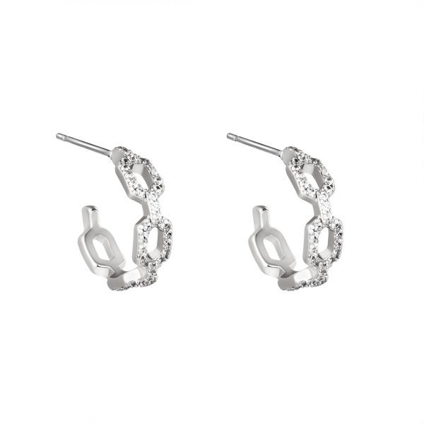 Oorbellen Diamant Schakels
