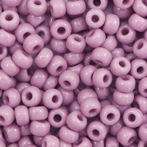 Miyuki Rocailles 6/0 Opaque mauve purple