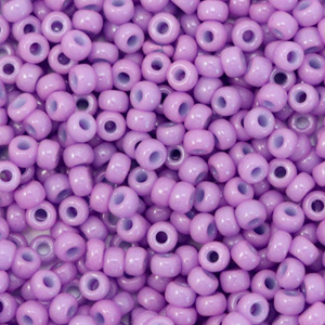 Miyuki Rocailles 8/0 Duracoat opaque crocus purple