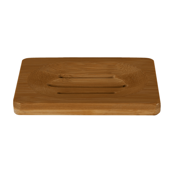 Bamboo soap holder for two Shampoo Bars or Soap