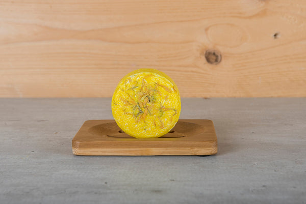 Bamboo soap holder for two Shampoo Bars or Soap