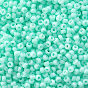 Miyuki Rocailles 11/0 Duracoat opaque catalina green