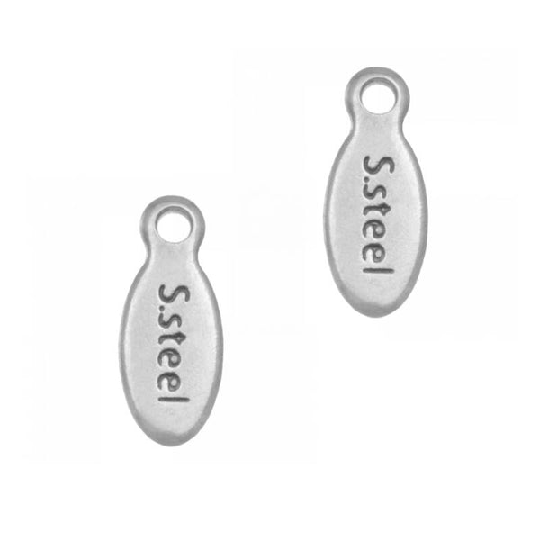 Bedel (Stainless Steel) S. Steel 10mm Zilver - 1 stuk