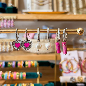 DIY inspiratie - Pretty in Pink Oorbellen sets