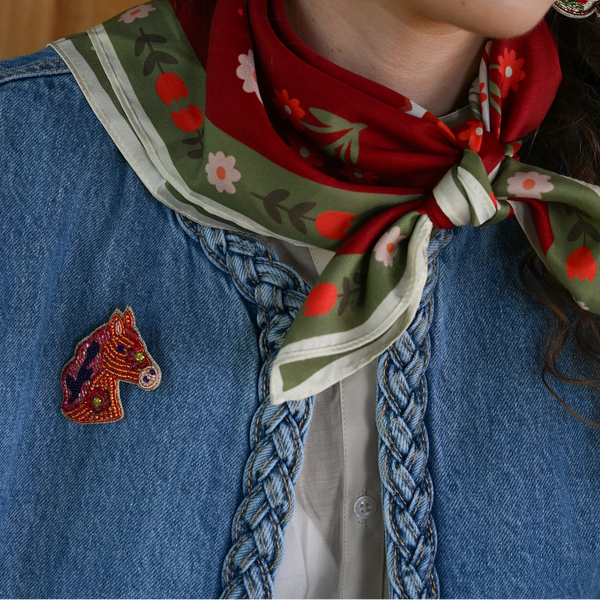 Broche Paard