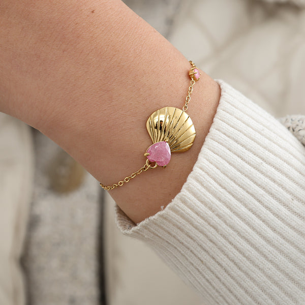 Armband Shell Pink