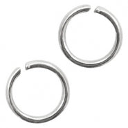 Buigring 5mm (stainless steel) Zilver - 1 stuk