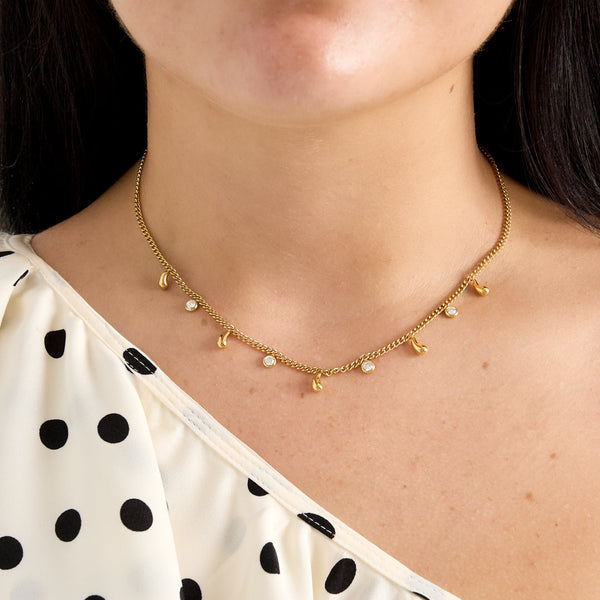 Ketting Crystal Drop