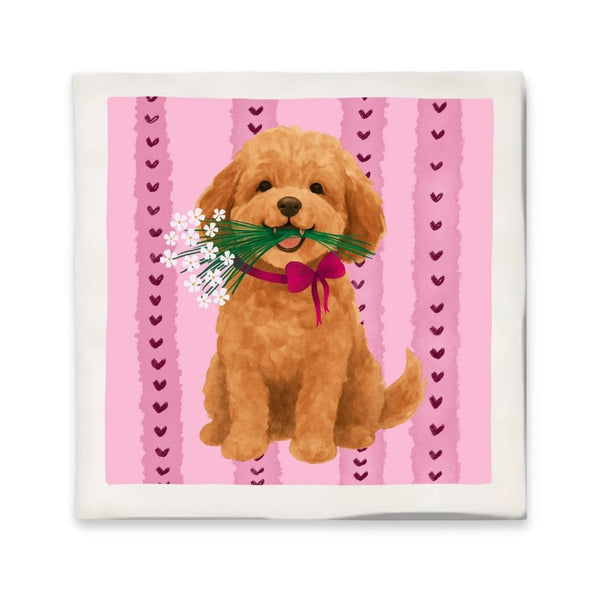 Tegeltje Met Illustratie Bits Of Bliss - Labradoodle