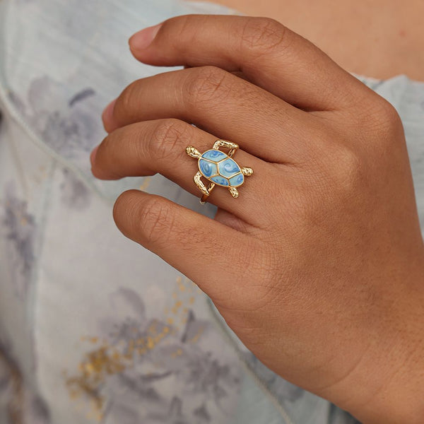 Ring Blue Turtle