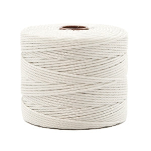 Nylon S-Lon draad 0.6mm Off-White (per meter)