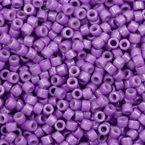 Miyuki Delica 11/0 Duracoat Opaque Dyed Anemone Purple