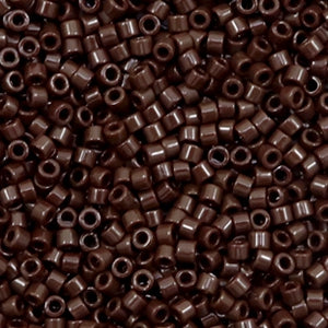 Miyuki Delica 11/0 Opaque Chocolate Brown