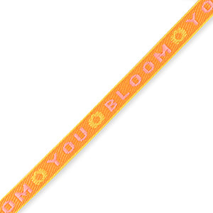 Ribbon - You Bloom Orange/Yellow (per meter)