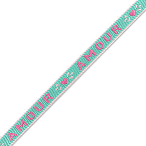Lint - Amour Mint/Pink (per meter)