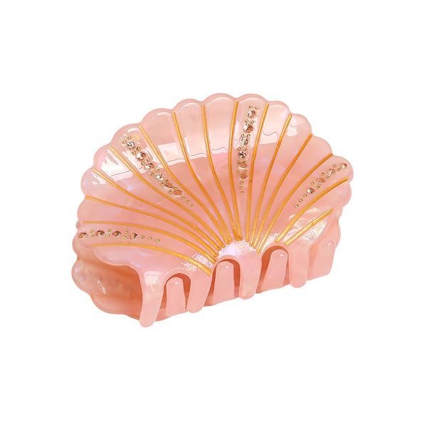 Haarclip Sparkling Shell - Roze