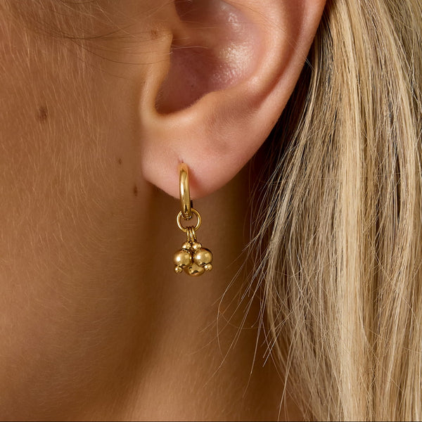 Oorbellen Hoop Drops