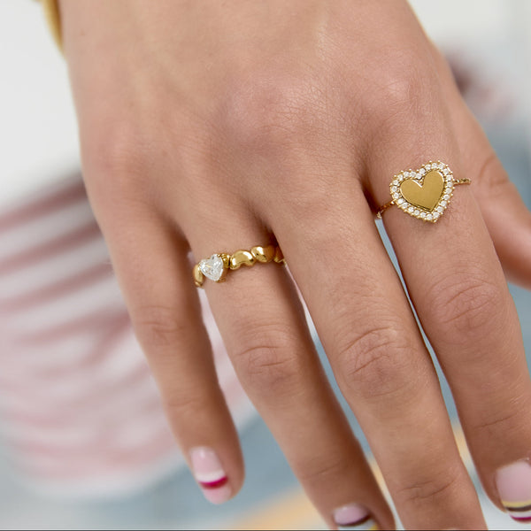 Ring Shiny Heart