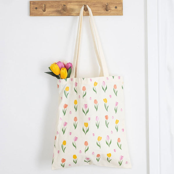 Canvas Tas Tulips