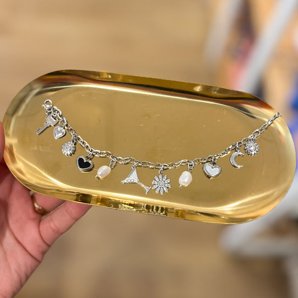 DQ Bedel Cocktail Martini 18mm Zilver - 1 stuk