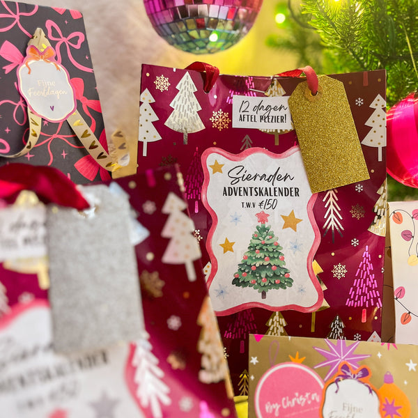Sieraden Adventskalender t.w.v €150! - Goud - 12 Dagen
