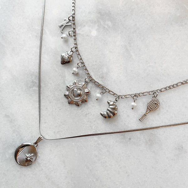 DQ Bedel Tennisracket Zirkonia 23.5mm Zilver - 1 stuk