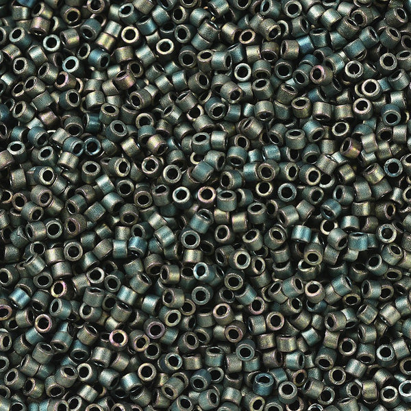 Miyuki Delica 11/0 Matte Metallic Patina Iris - 3 gram