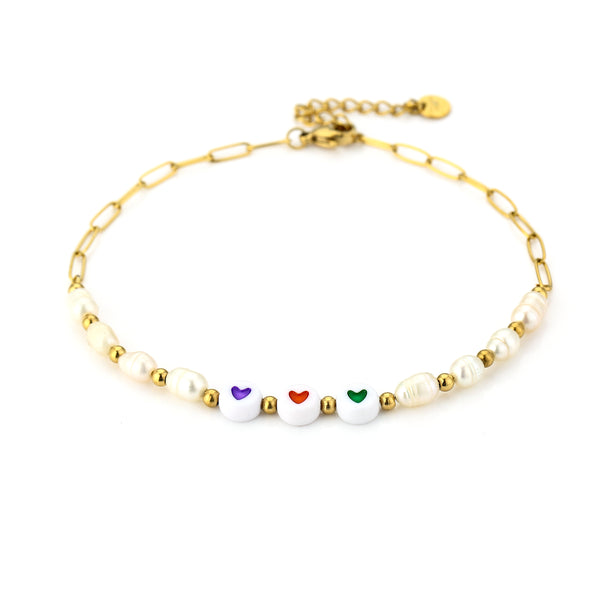 Anklet Hearts