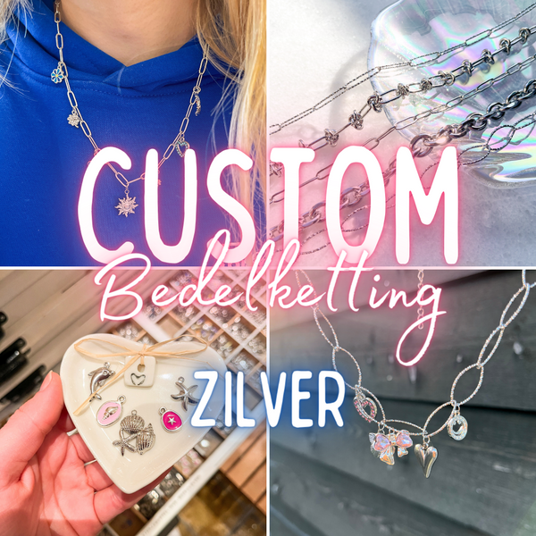 Custom Bedelketting - Zilver