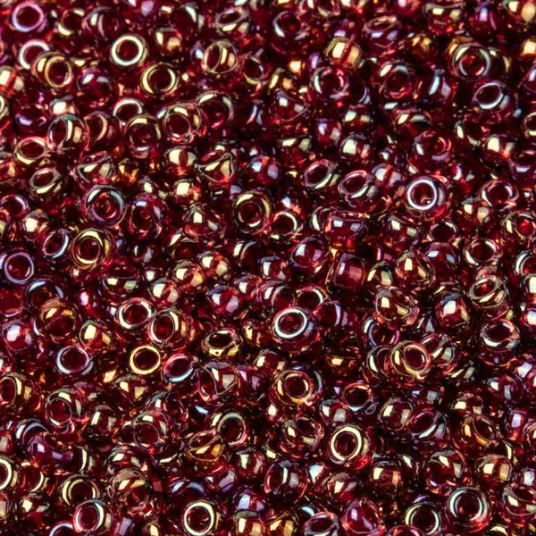 Miyuki Rocailles 8/0 Fancy Lined Rust - 5 gram