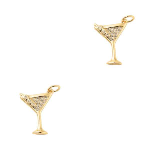 DQ Bedel Cocktail Martini Goud - 1 stuk