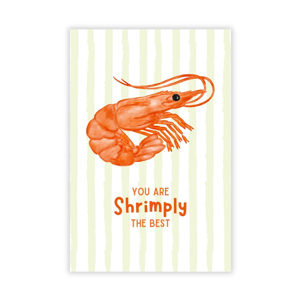 Kaartje You Are Shrimply The Best