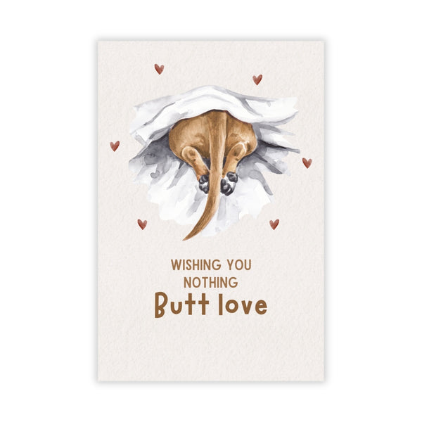 Kaartje Wishing You Nothing Butt Love