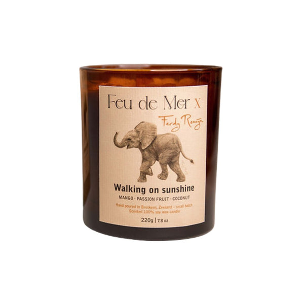 Feu de Mer Geurkaars 220 gr - Walking On Sunshine