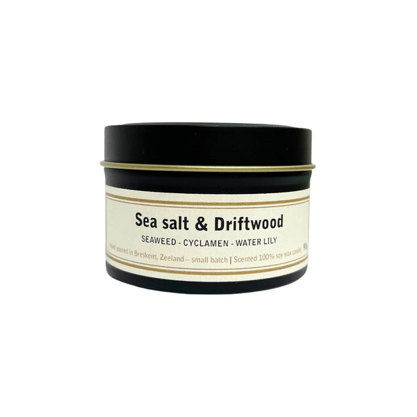 Feu de Mer Geurkaars 90 gr - Sea Salt & Driftwood