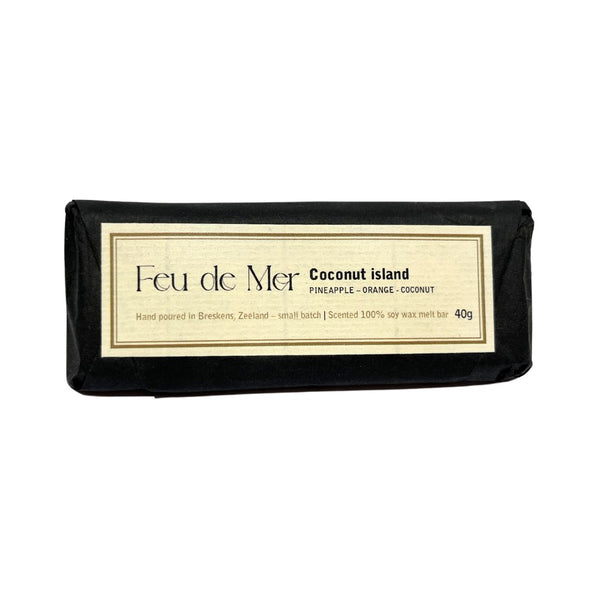 Feu de Mer Wax Melt Bar 40gr - Coconut Island