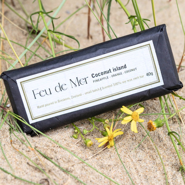 Feu de Mer Wax Melt Bar 40gr - Coconut Island