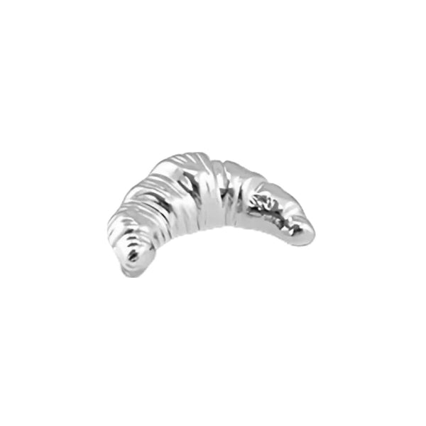 Broche Speld Croissant Zilver - 1 Stuk