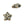 Load image into Gallery viewer, Keramiek Kraal Zeester Licht Bruin 21.5mm - 1 stuk

