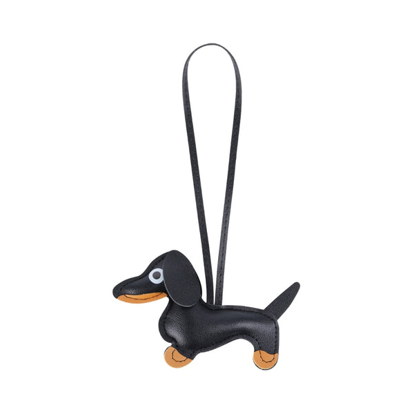 Bag Charm Teckel Hond - Zwart
