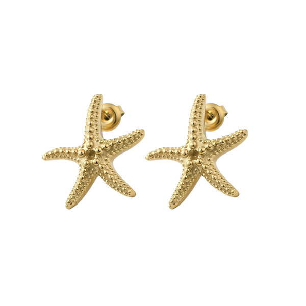 Oorbellen Stud Starfish