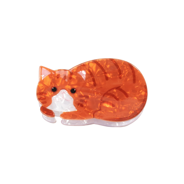 Haarclip Cat Orange
