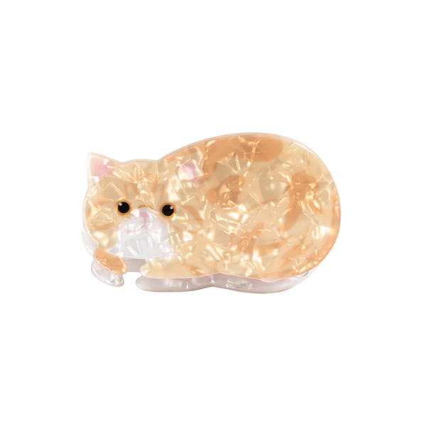 Haarclip Cat Beige
